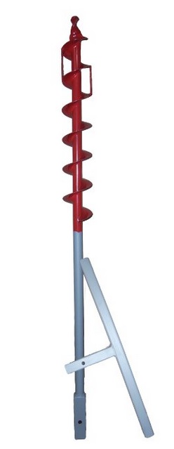 70 mm Erdbohrer 1,1m lang mit Griff